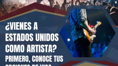 ideas para visas de entretenimiento y artes